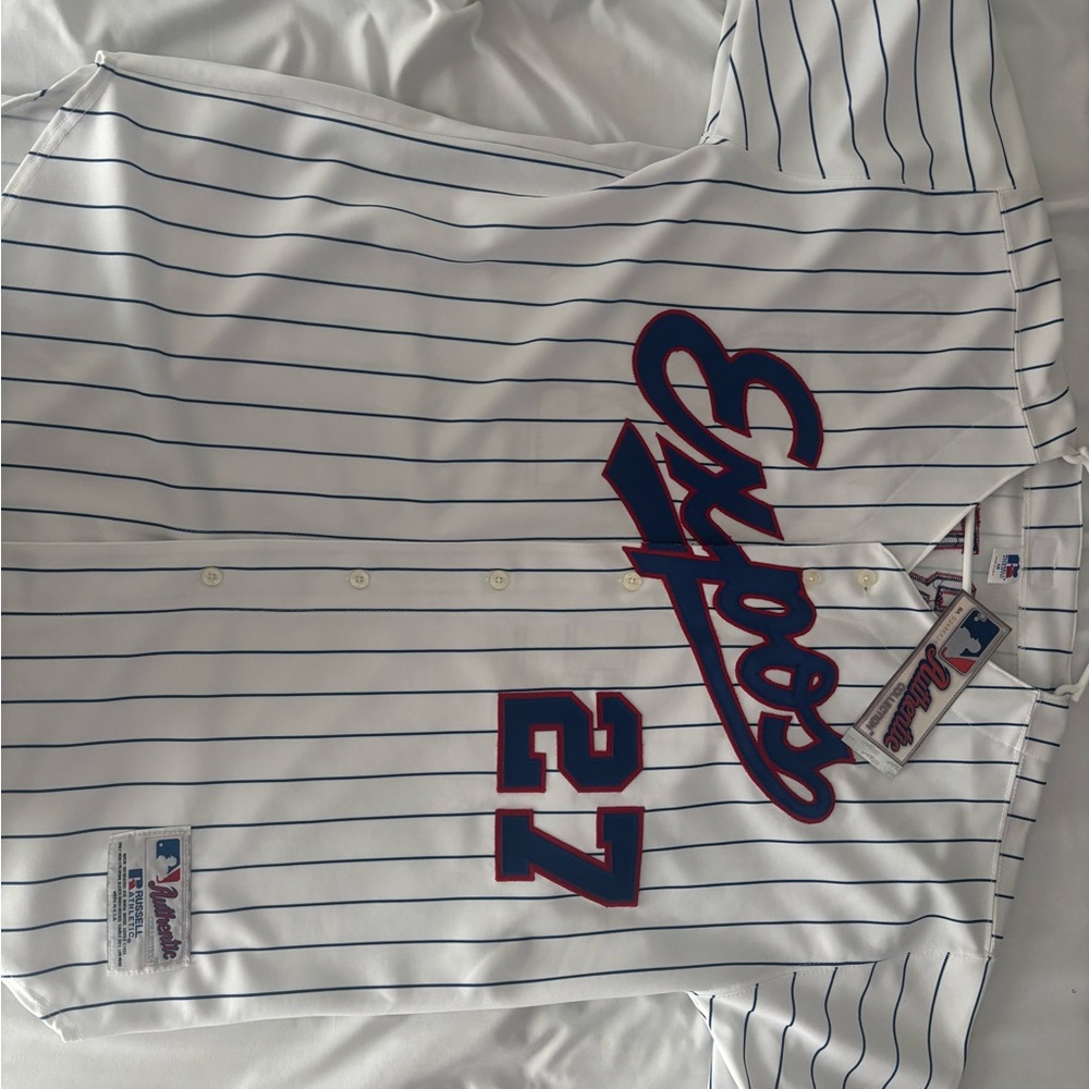 Authentic New With Tags Russell Athletic Montreal Expos Vladimir Guerrero Jersey